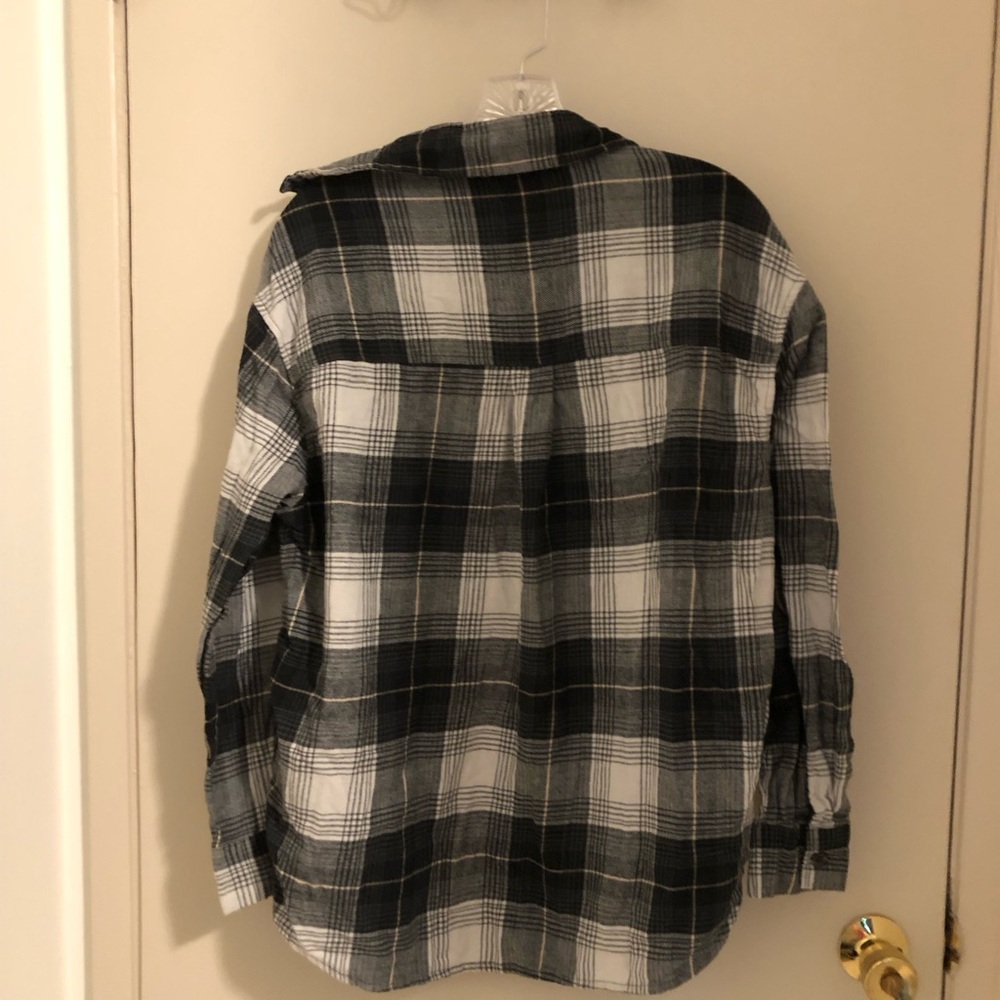 wild fable Black and white Plaid Shirt